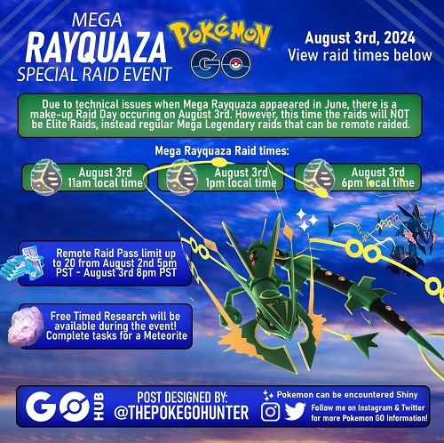 pokemon go mega rayquaza