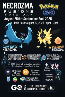 necrozma fusion raid day