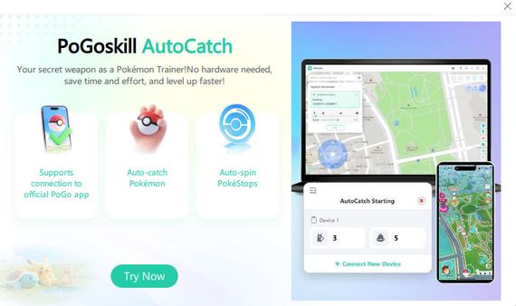pokemon go auto catch app