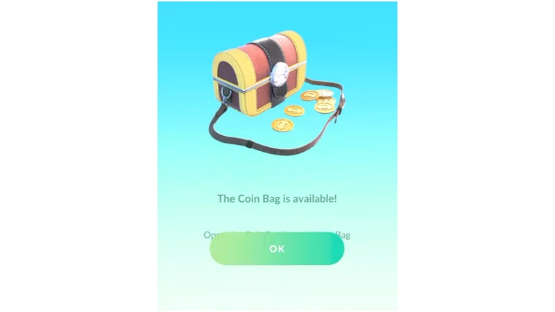 pokemon go coin bag