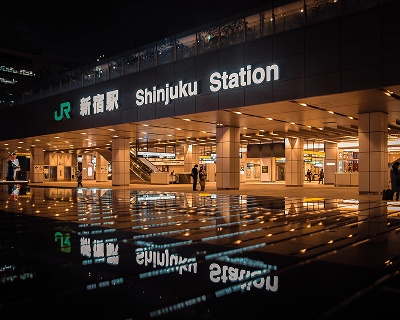 Shinjuku Station Pokémon GO coordinates in Tokyo Japan