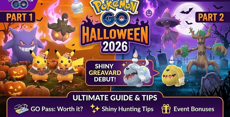 pokemon go halloween guide 2026