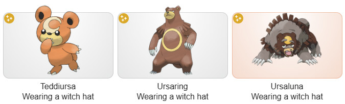 pokemon go halloween costumed teddiusa evolution