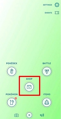 pokemon go shop