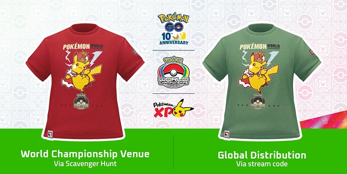 pokemon go world championship tshirt