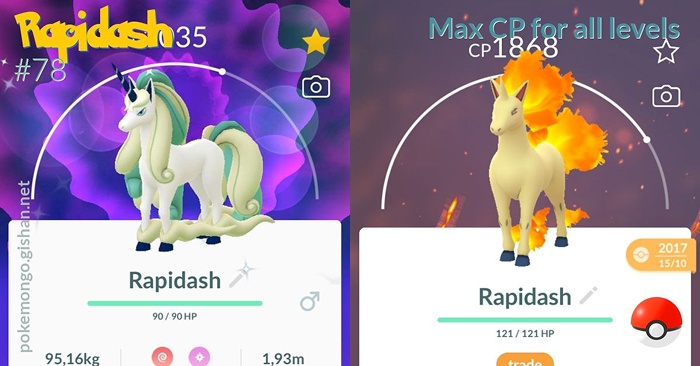 ponyta evolution forms