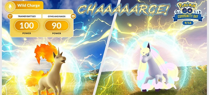 rapidash pokemon go usage