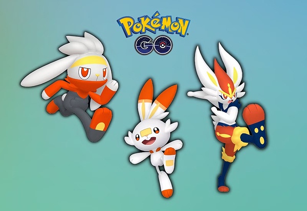 scorbunny pokemon go