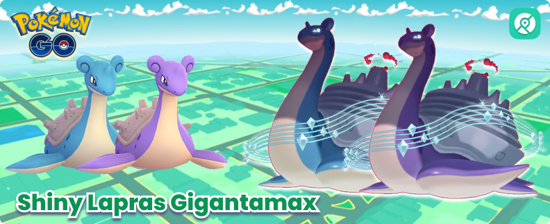 gigantamax lapras shiny pokemon go