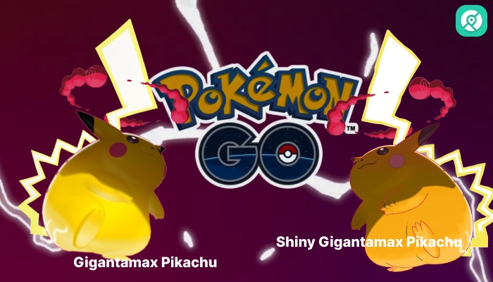 shiny gigantamax pikachu pokemon go