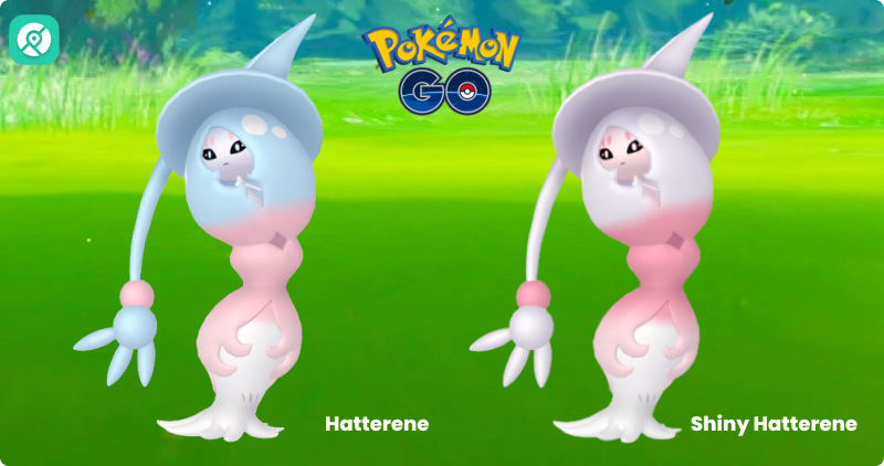 Shiny Hatterene Pokémon GO