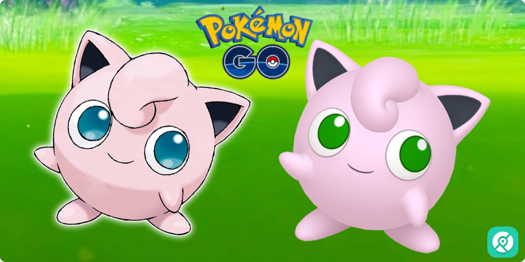 Shiny Jigglypuff vs. Normal jigglypuff