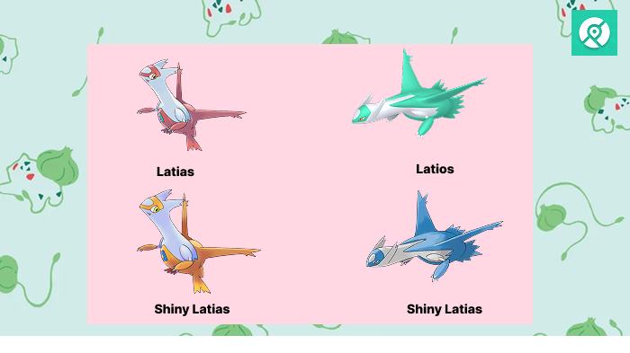 shiny latias and latios pokemon go
