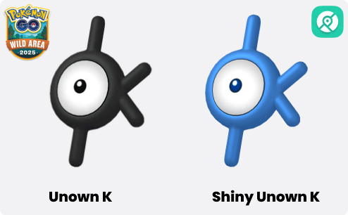 shiny unown k pokemong go 