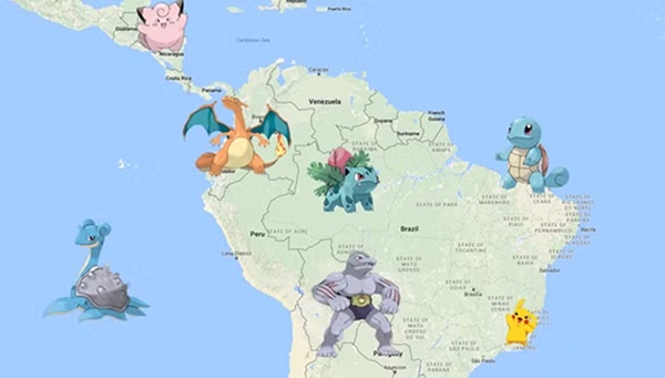 south american exclusive pokemon go