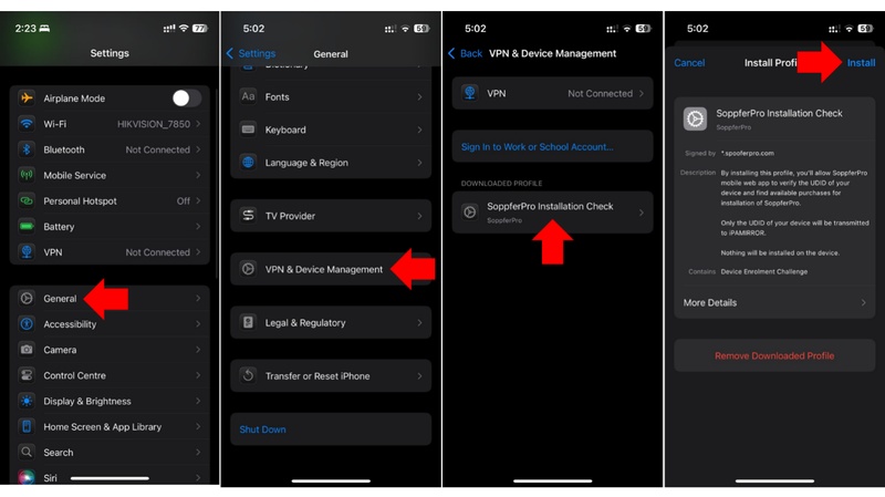 spooferpro not install