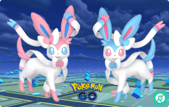 shiny Sylveon Pokémon GO