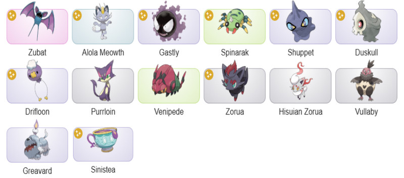 wild encounter pokemons