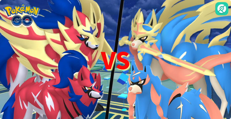 zacian vs zamazenta pokemon go