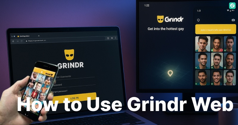 how to use grindr web app