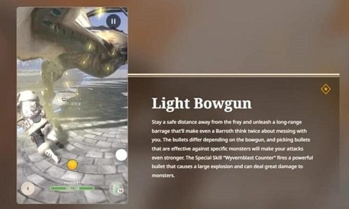 monster hunter now weapons